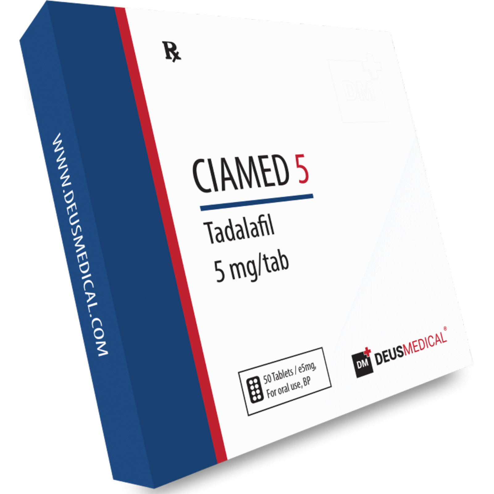CIAMED 5 (Tadalafil) - Cialis 1