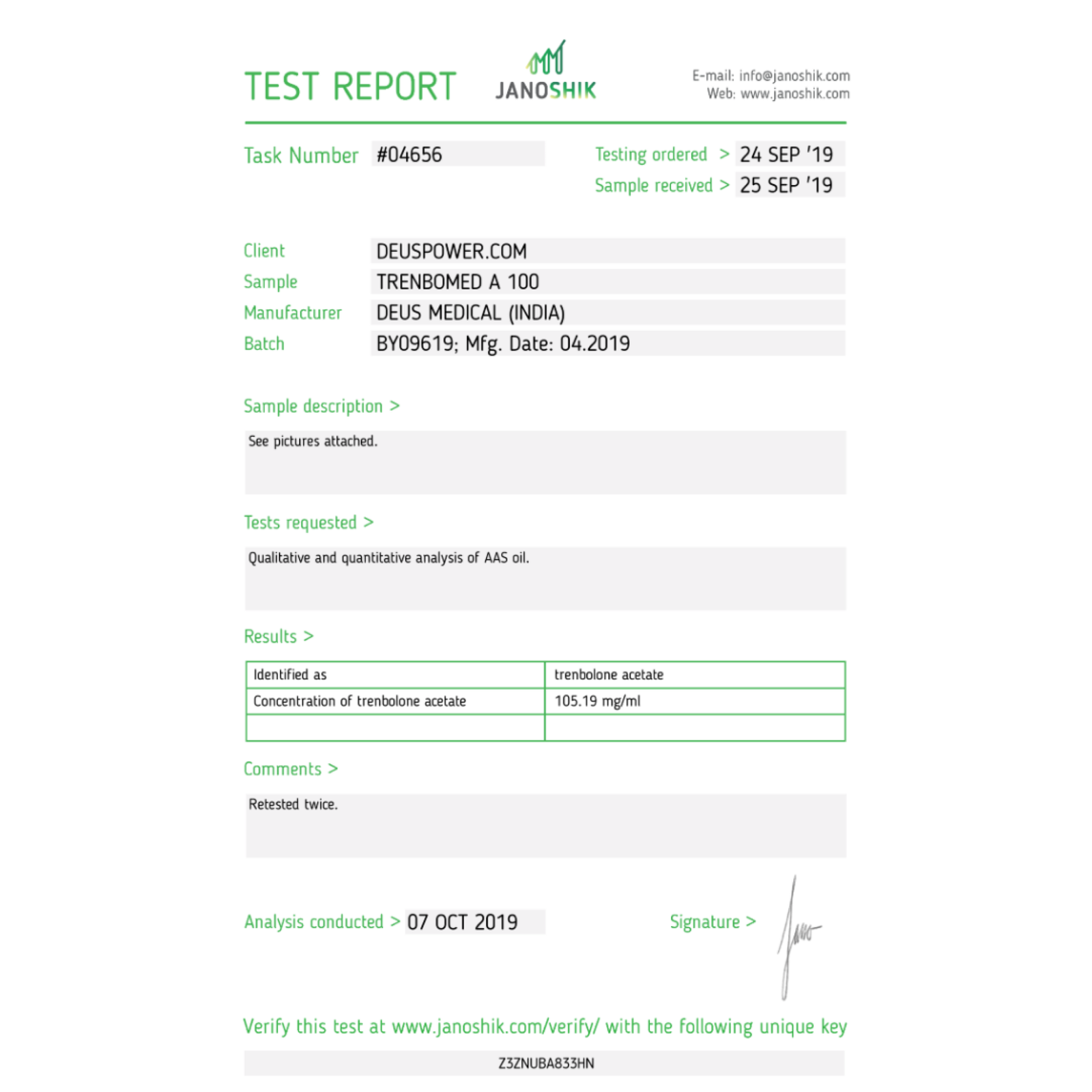 TRENBOMED A 100 (Trenbolone Acetate) 6