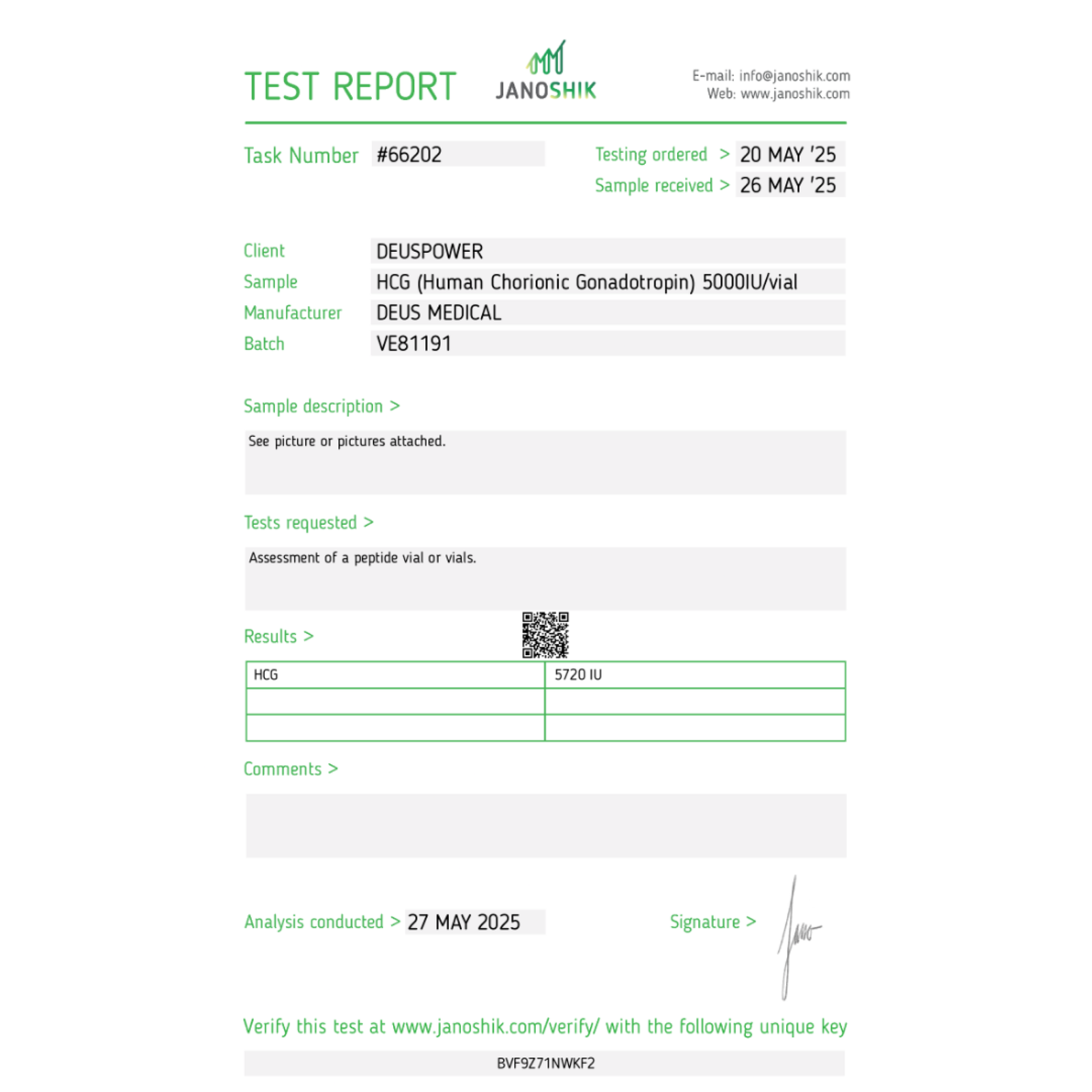 HCG (Human Chorionic Gonadotropin) 3