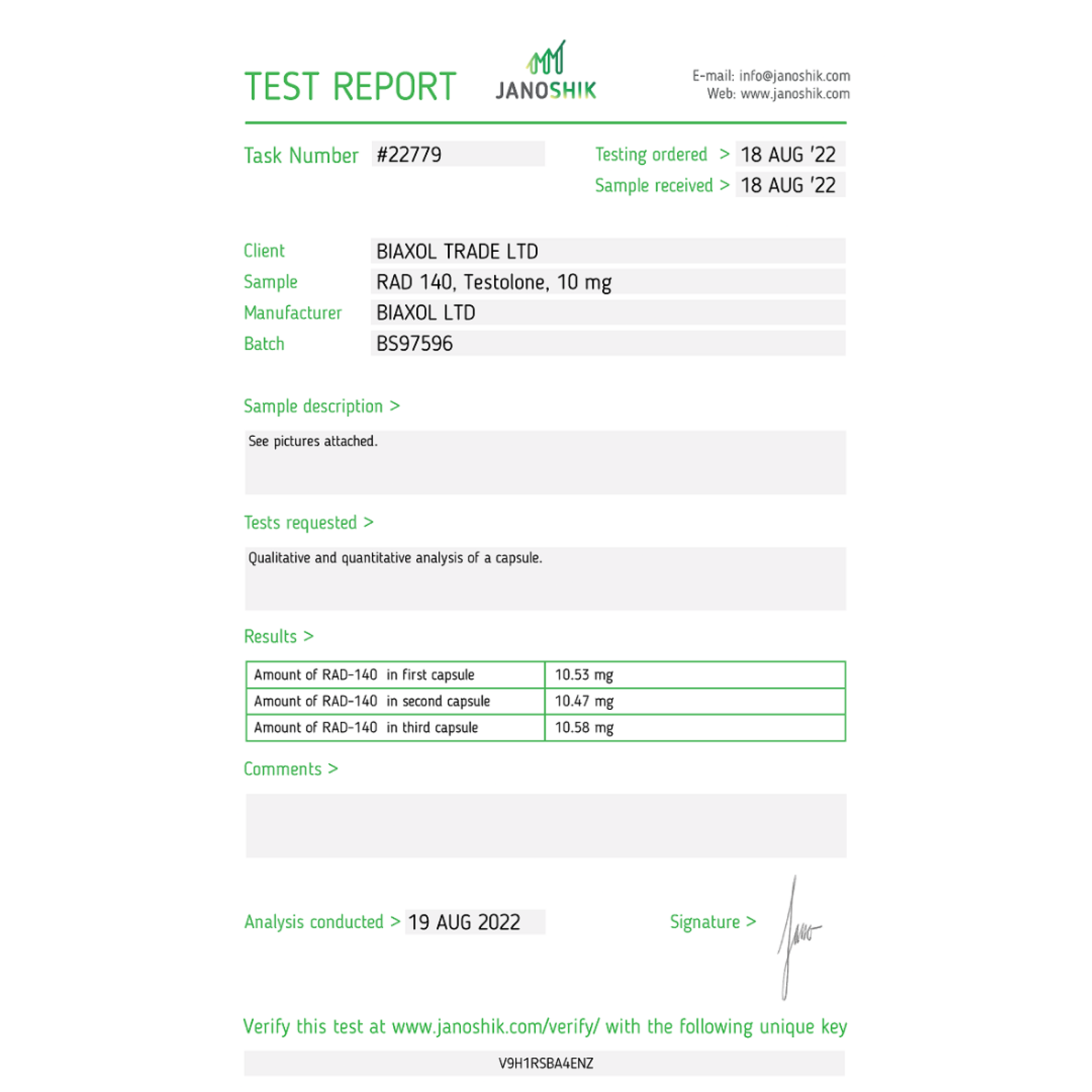 TESTOLONE (RAD140) 2